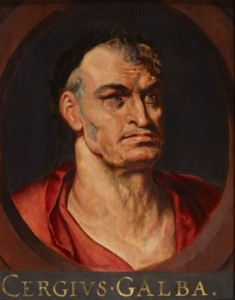 Pierre-Paul Rubens, Galba, vers 1598, huile sur panneau, 66,5 x 52 cm, galerie Salomon Lilian