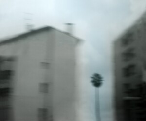 MARIE FRÉCHETTE TGV Toulon-Nice, 2005, impression photographique sur papier Canson, 80 x97cm