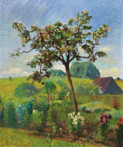 Cuno Amiet (1868-1961), Petit Cognassier, 1936. Huile sur toile, 65,1 x 54,2 cm © M. + D. Thalmann, Herzogenbuchsee, photo : B. Jacot-Descombes