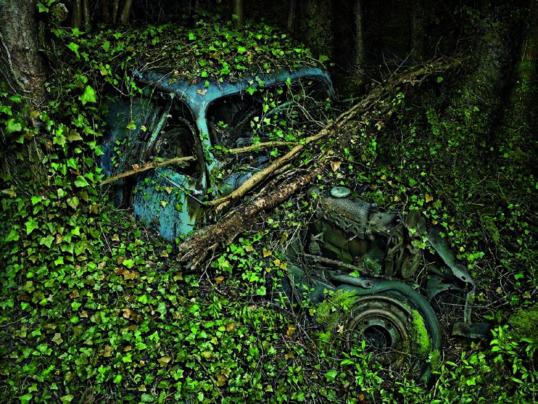 Peter Lippmann, Citroën Traction 7, 2012, série Paradise Parking, tirage chromogène, 75 x 100 cm Collection de l’artiste © Peter Lippmann