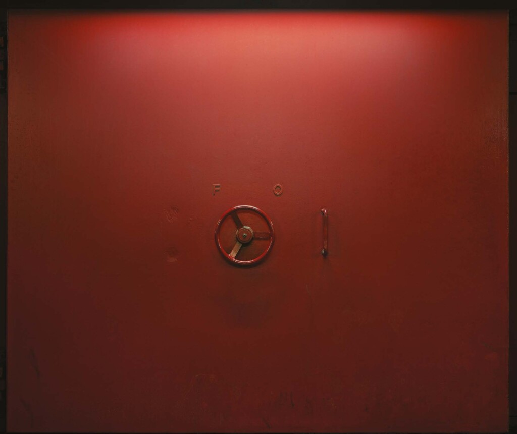 Porte Abri Anti-nucléaire Ministère des finances Bercy France, 2010 Photographie analogique couleur, épreuve numérique pigmentaire Édition n°1 5 1