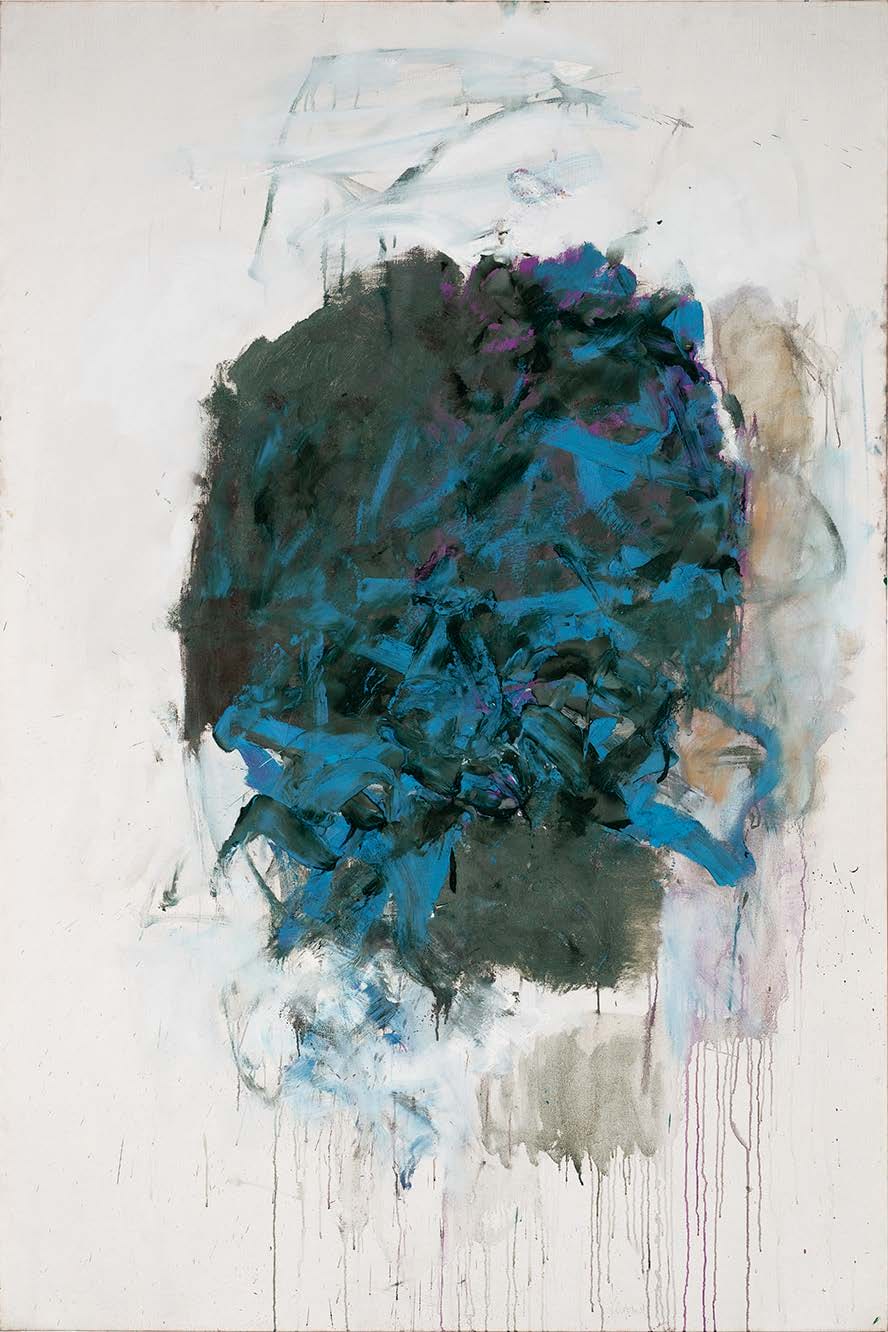 Joan MitchellRufus’ Rock, 1966
Huile sur toile, 194,6 x 130 cm
© Estate of Joan Mitchell
© Photo : Fraser Marr Photographer