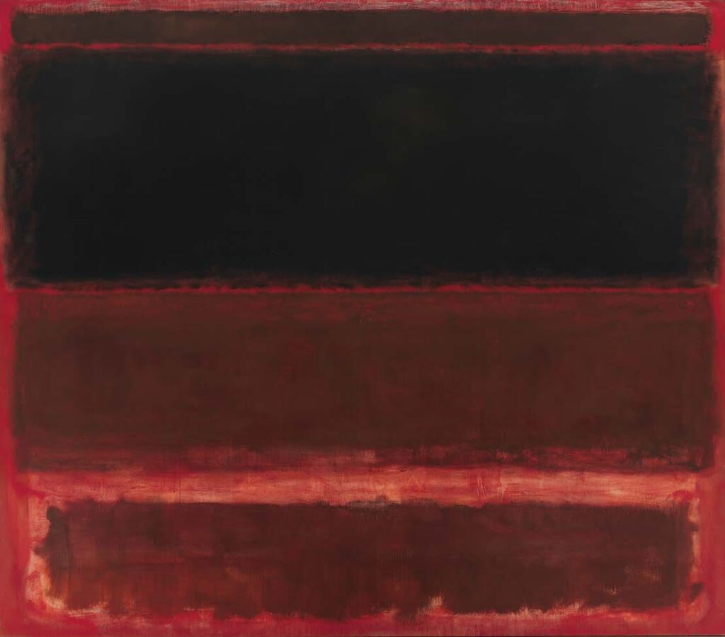 Four Darks in Red