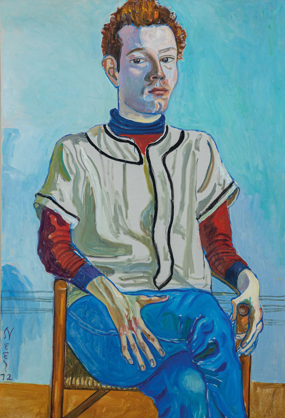 Alice Neel, Jackie Curtis as a Boy, 1972, huile sur toile, 111,8 x 76,2 cm© The Estate of Alice Neel