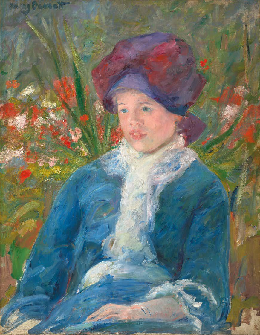 Mary CassattFillette dans le jardin, c. 1882-83
Huile sur toile, 65,1 x 50,5 cm
© 2023 Christie’s Images Limited