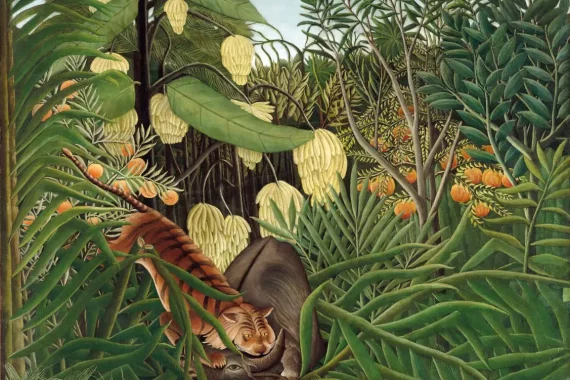 Combat de tigre et de buffle, 1908
Huile sur toile, 183 x 203 cm
The Cleveland Museum of Art,
Cleveland, don d’Hanna Fund
Photo © courtesy of the Cleveland Museum of
Art - Howard Agriesti
