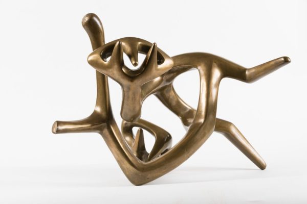 Helen Phillips, Amants Novices, 1952, bronze poli