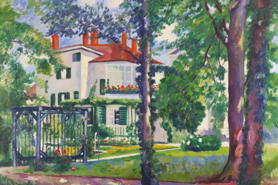 Henri Charles Manguin La Villa Flora, 1912 Huile sur toile, 76 x 96 cm Kunst Museum Winterthur HahnloserJaeggli Stiftung