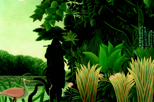 Henri Rousseau, dit le Douanier Rousseau (1844-1910) La Charmeuse de serpents, 1907 Huile