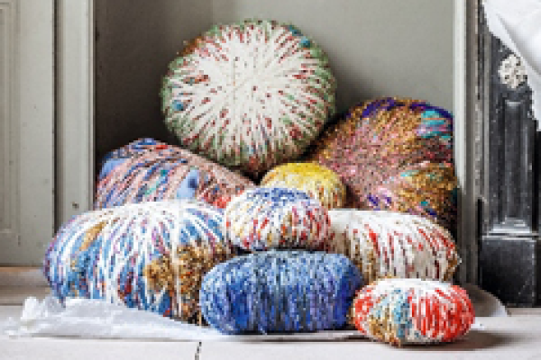 Installation Sheila Hicks
Espace Muraille