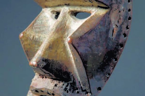 Masque Dan Kran, Côte d’Ivoire
Début du XXe siècle
Hauteur 24,5 cm
Acquis auprès de la Galerie
Monbrison, Paris, 1999
Ex collection particulière,
Paris depuis lors
Courtesy Galerie Flak, photo : © D. Voirin