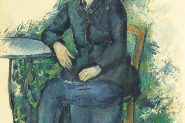 Paul Cézanne Portrait de Madame Cézanne 18851895 Huile sur toile 81x65cm Musée de lOrangerie Paris