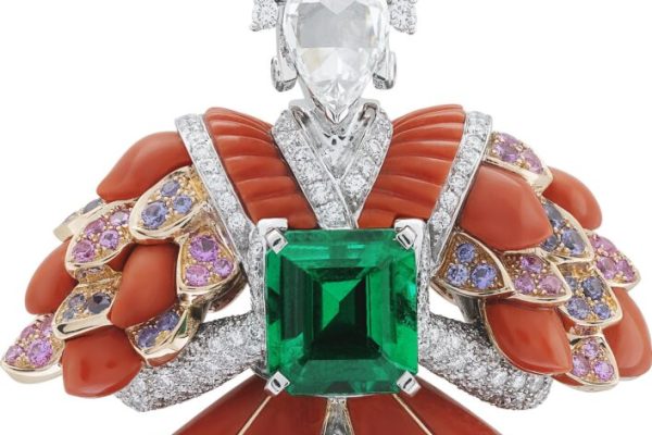 Clip Prince Rouge de Van Cleef