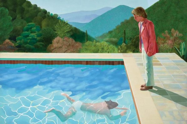 Portrait of an Artist
(Pool with Two Figures), 1972
Acrylique sur toile, 2140 x 3048 mm
Collection Lewis
© David Hockney
Photo Credit : Art Gallery of
New South Wales / Jenni Carter