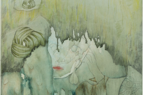 Sans titre, 1969 Crayon de couleur et crayon à l’huile sur papier, 46,3 x 38 cm Courtesy to the artist and Gladstone Gallery © Photo : David Regen