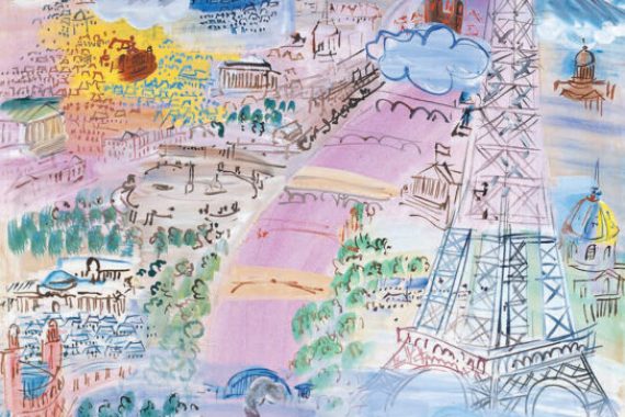 Raoul Dufy
Paris et la Tour Eiffel, 1936